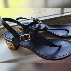 Black Tory Burch Sandles